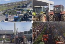 ГП Евзони денеска повторно затворен поради штрајк на грчките земјоделци