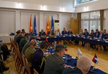 ГОДИШЕН БРИФИНГ ЗА АСОЦИЈАЦИЈАТА НА ОДБРАНБЕНИ АТАШЕА – Мисајловски: Ја модернизираме Армијата – следната година ги добиваме системот „Мистрал“ и хеликоптерите „леонардо“