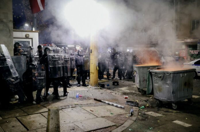 Protest against proposed 2026 national budget in Bulgaria