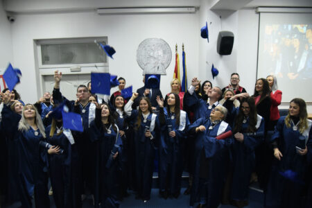 Дипломираните студенти – амбасадори на вредностите на Европскиот универзитет