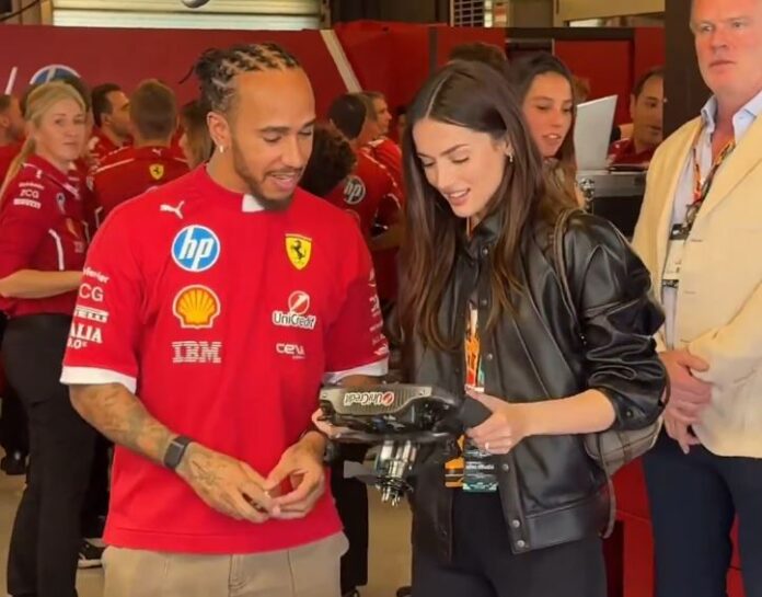 hamilton i ana de x foto