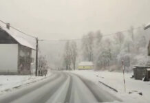 Половина Хрватска парализирана поради снег и бура/ВИДЕО