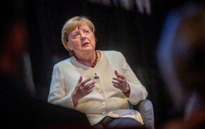 Former German Chancellor Angela Merkel presents memoir 'Freedom' in Berlin