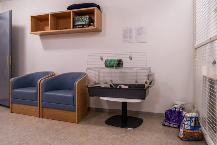 Prison facility where mass murderer Anders Breivik is serving time, in Norway