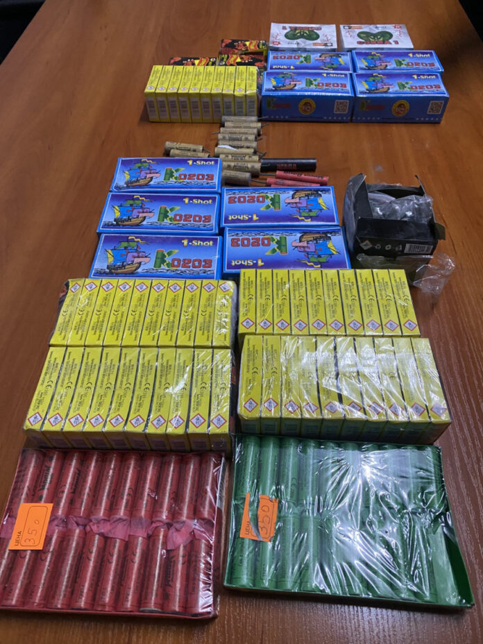 pirotehnika MVR zaplena