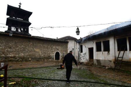 Огнен аларм кај црквата „Свети Спас“, дали спомениците се навистина заштитени?