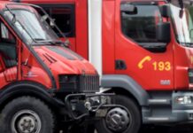 Пронајдено опожарено тело при увид по пожар во магацини во круг на фабрика во Гази Баба