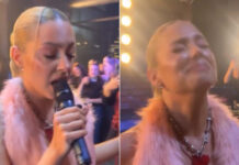 Трогателно и емотивно: Сара Јо со солзи и растреперен глас ја пееше најпознатата песна од ДНК во Скопје и му ја посвети на Панчо/ВИДЕО