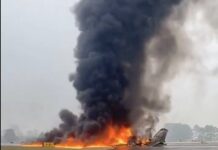 Авионска несреќа во Северна Каролина: Повеќе лица загинаа кога авион се урна при слетување/видео