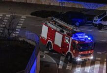 Пожар на балкон во Сплит – пожарникарите повикаа на претпазливост со пирхотехниката