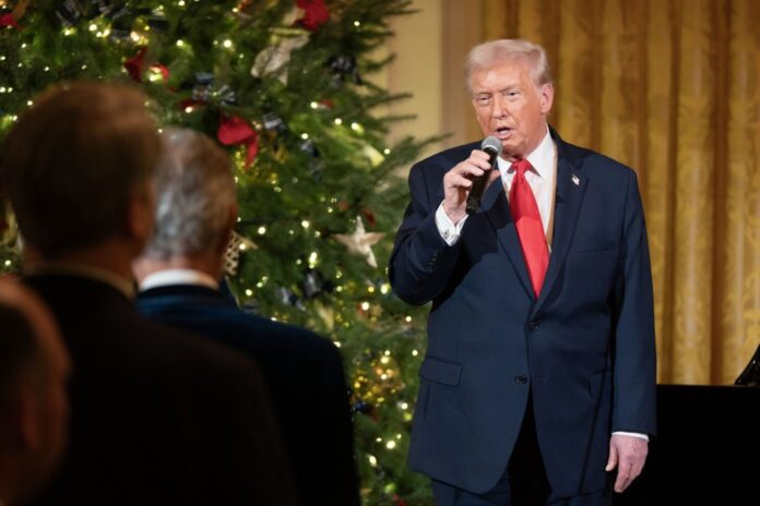 US President Trump and First Lady attend Andrea Bocelli Concert at the White House