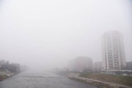 Скопје утрово втор најзагаден град во Европа, по Сараево