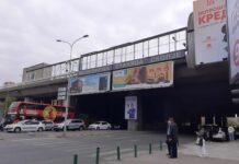 Ивановски: Отстранет и првиот билборд од Железничката станица Скопје