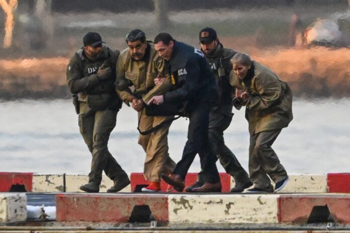 Venezuelan President Maduro, wife Celia Flores transferred to New York courthouse for arraignment