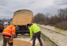 Втора фаза од уредувањето на коритото на реката Мала Рада