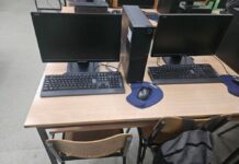 Компјутери, печатачи и телевизори за две училишта во Кисела Вода