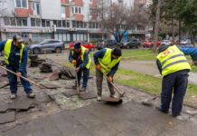 Просторот од Зеленото пазарче до ул. „Македонија“ станува мини урбан парк