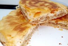 Направете го најдобриот домашен бурек со месо: Крцкава кора и сочен фил кој се излева со секој залак/ВИДЕО