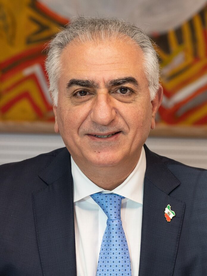 Charlie WEIMERS meets Crown Prince of IRAN Reza PAHLAVI