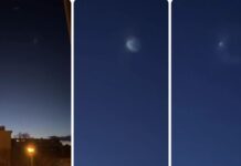 Чудна светлина на небото ги збуни граѓаните во Хрватска/ВИДЕО