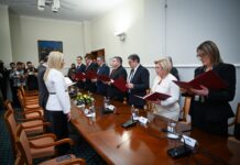 Новиот состав на ДИК даде свечена изјава пред претседателот на Собранието