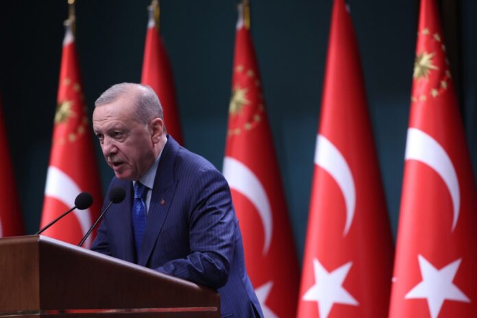 Turkey's President Erdogan delivers remarks following cabinet meeting in Ankara