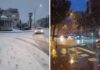 Мадрид под снежна покривка: Градот не е навикнат на вакви временски услови/ВИДЕО