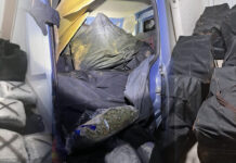 Откриени 150 кг марихуана во возило товарено на шлеп служба, притворени тројца