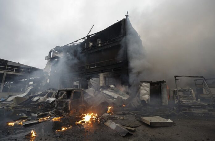 At least two killed, more than a dozen injured in overnight Russian strikes on Kyiv