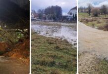 Силно невреме ја погоди Македонија: Поплави, одрони и евакуации во западниот и полошкиот регион