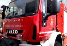 Сообраќаен инцидент во Романија: Автобус со речиси 50 луѓе се запали на автопат