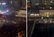 Иран гори, брутални протести ја тресат земјата – Техеран во „дигитална темнина“/ВИДЕО