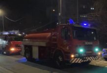 Трагедија вечерва во Тетово: Едно лице го изгуби животот, а уште едно е повредено во пожар во стан
