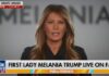 Меланија Трамп повика на единство во Минеаполис: Ајде да протестираме мирно