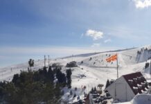 Највисока снежна покривка на Попова Шапка, најстудено во Берово