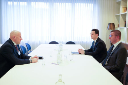 Мицкоски на средба со сопственикот – „Фор-ај-џи (4iG)“ ќе инвестира 100 милиони евра за развој во Македонија