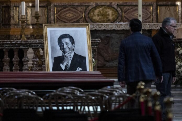 Funeral of Italian fashion designer Valentino Garavani in Rome