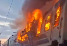 Русите нападнаа патнички воз, па се извинија/ВИДЕО