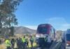 Трета железничка несреќа во Шпанија за неколку дена: Воз удри во кран, повредени се неколку лица/ВИДЕО
