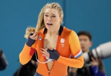 Солзи радосници на најубавата спортистка во светот: Јута Лирдам освои златото на 1000 метри во брзо лизгање (ФОТО)