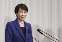 На изборите во Јапонија премиерката Такаичи со коалицијата обезбеди „супер мнозинство“