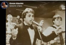 Алачки сподели емотивна фотографија: Драган Мијалковски го пее мегахитот „Дојди Лено на перниче бело“