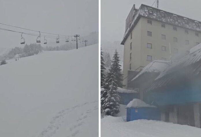 brezovica sneg video