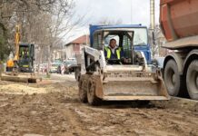 Почна реконструкцијата на улицата „Лазар Трповски“