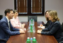 Божиновска оствари серија значајни средби со меѓународни партнери