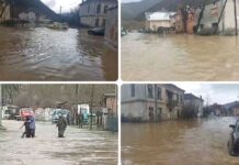 Алармантно по обилните врнежи од дожд: Во Кичево евакуација на жителите, свлечишта, поплавени куќи, подруми и дворови низ цела држава/ВИДЕО