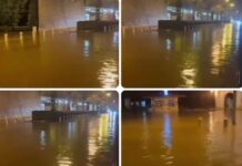 ПОТОП НА ЈАДРАНОТ: Најкритично во Котор – стариот град под вода, луѓето и возилата пливаат низ градот/ВИДЕО