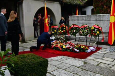 Чествување на великанот: Гоце Делчев нека ни биде пример како треба да ја градиме Македонија