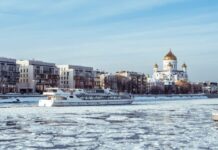Најстудената оваа зима во Москва: Ноќта помеѓу 31 јануари и 1 февруари измерена е температура од минус 21 степен