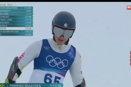 Виктор Петков го освои 55. место во велеслалом на ЗОИ